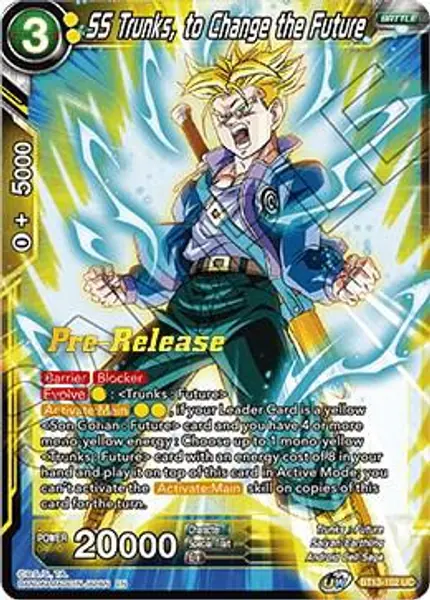 SS Trunks, to Change the Future