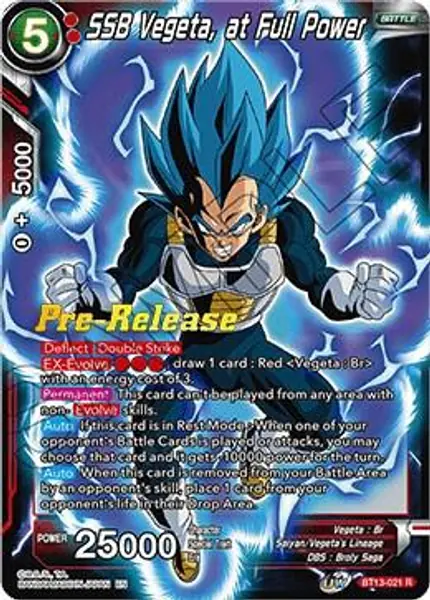 SSB Vegeta, at Full Power