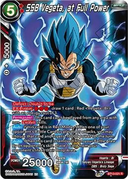 SSB Vegeta, at Full Power