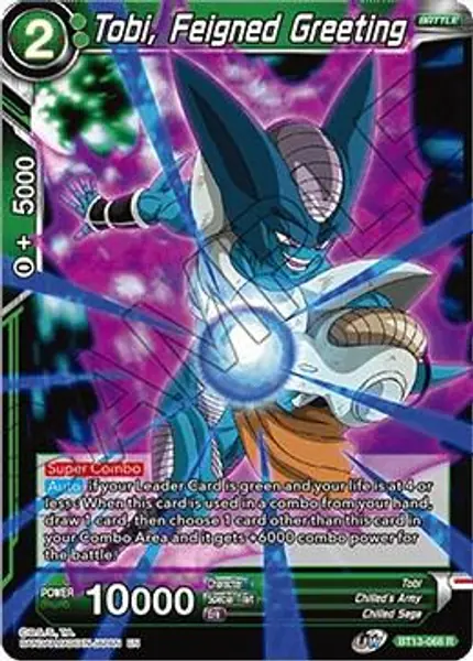 Tobi, Feigned Greeting