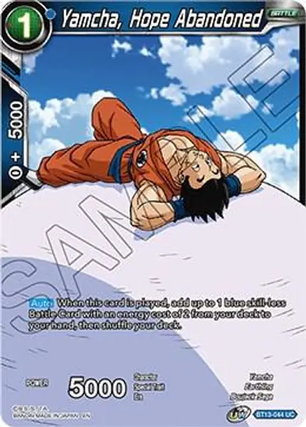 Yamcha, Hope Abandoned