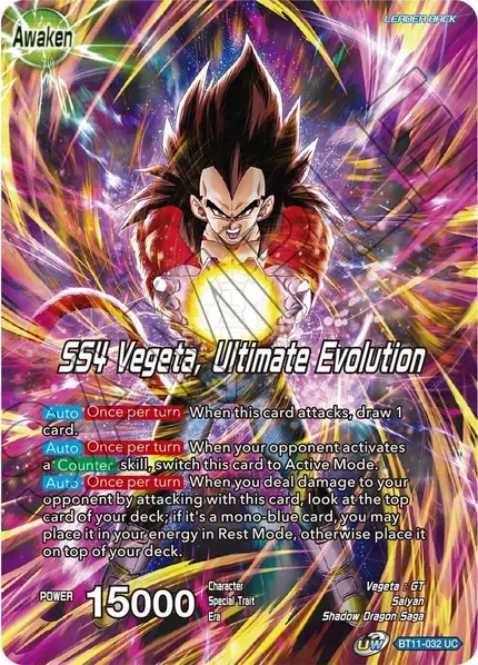 Vegeta // SS4 Vegeta, Ultimate Evolution