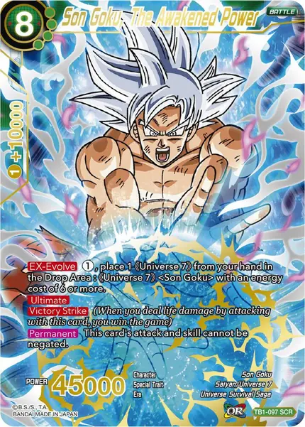 Son Goku, The Awakened Power