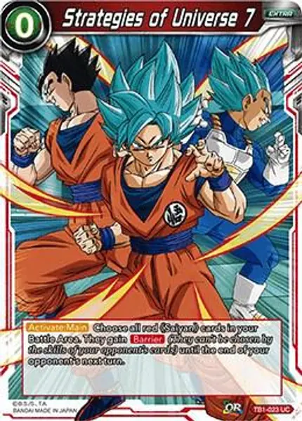 Strategies of Universe 7