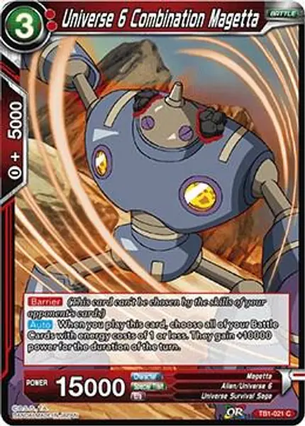 Universe 6 Combination Magetta