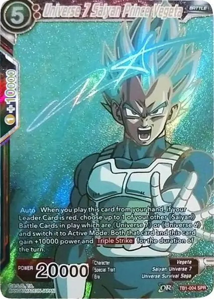 Universe 7 Saiyan Prince Vegeta (SPR)