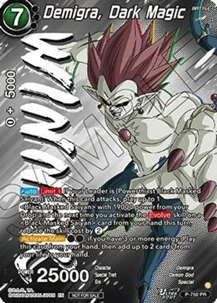 Demigra, Dark Magic (Ultra-Bout Series Tournament Pack Vol.3) (Winner)
