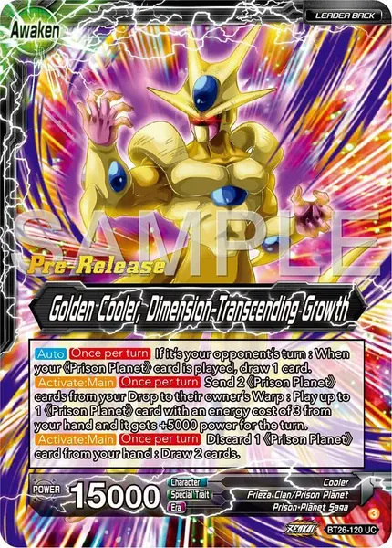 Cool // Golden Cooler, Dimension-Transcending Growth