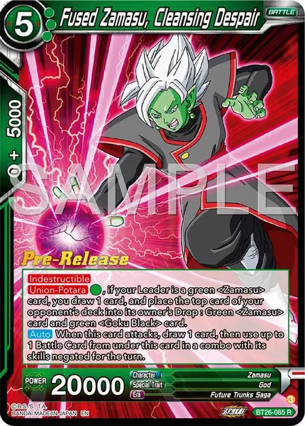 Fused Zamasu, Cleansing Despair
