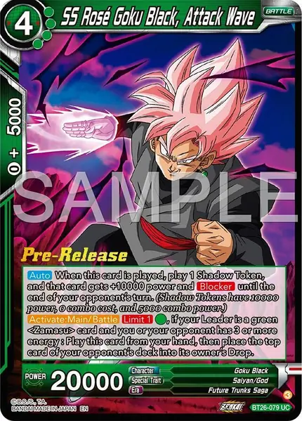 SS Rose Goku Black, Attack Wave