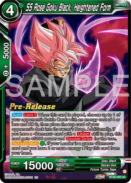 SS Rose Goku Black, Heightened Form