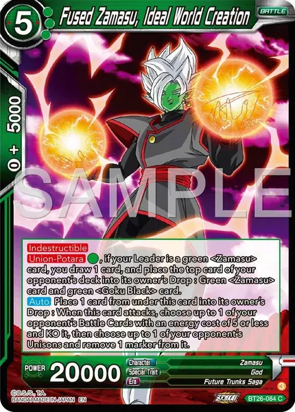 Fused Zamasu, Ideal World Creation
