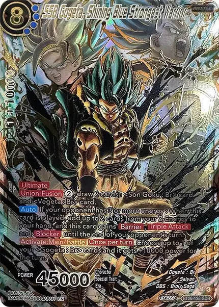 SSB Gogeta, Shining Blue Strongest Warrior (GDR)