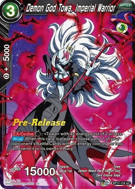 Demon God Towa, Imperial Warrior