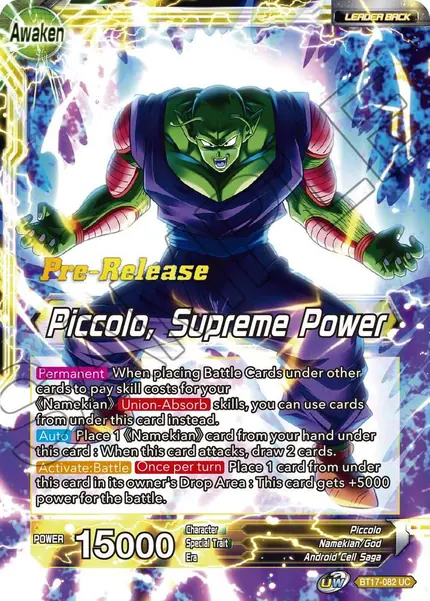 Piccolo // Piccolo, Supreme Power