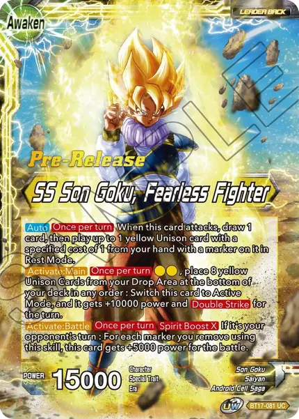Son Goku // SS Son Goku, Fearless Fighter