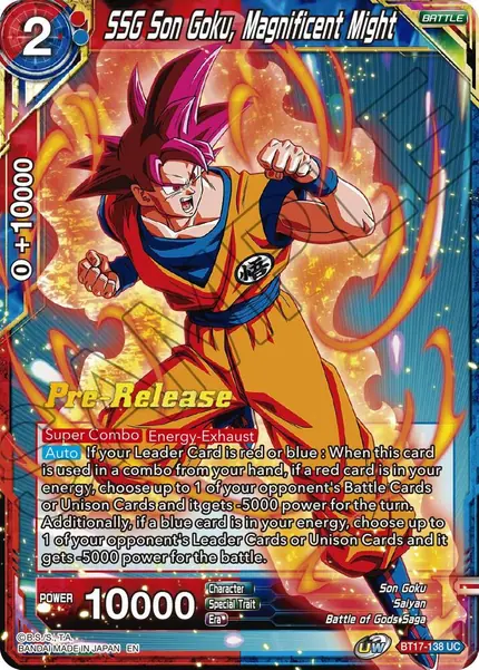 SSG Son Goku, Magnificent Might