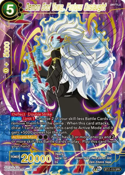 Demon God Towa, Furious Onslaught (SPR)