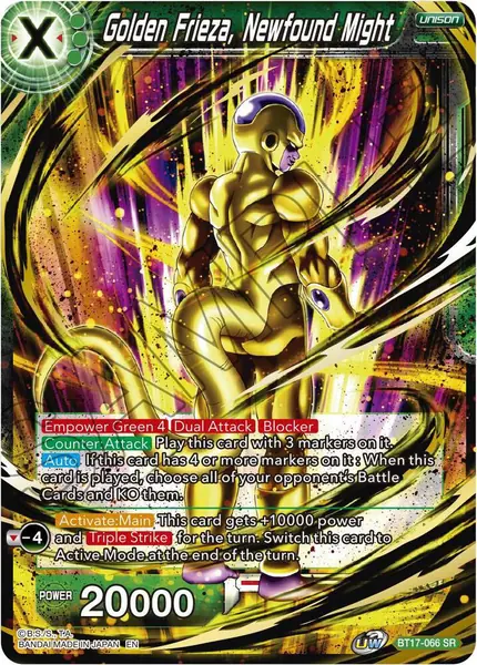 Golden Frieza, Newfound Might