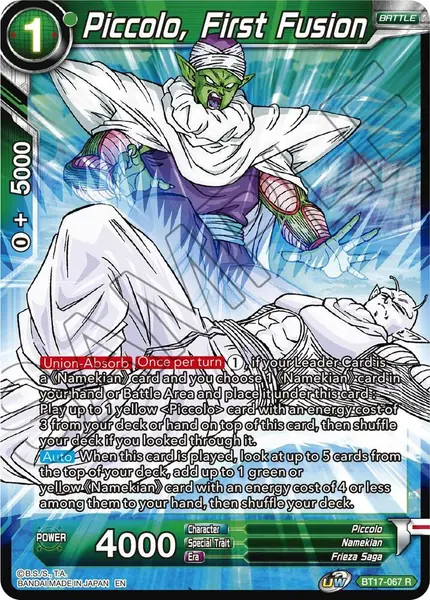 Piccolo, First Fusion