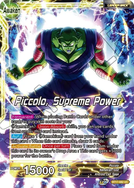 Piccolo // Piccolo, Supreme Power