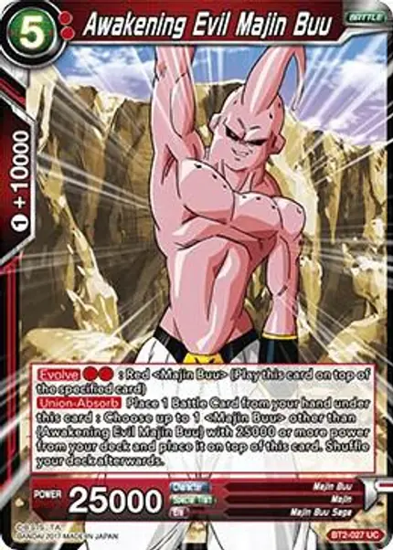 Awakening Evil Majin Buu