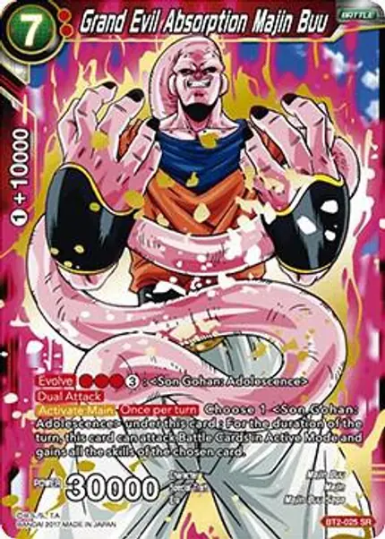 Grand Evil Absorption Majin Buu