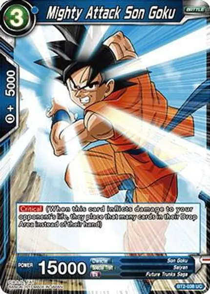 Mighty Attack Son Goku