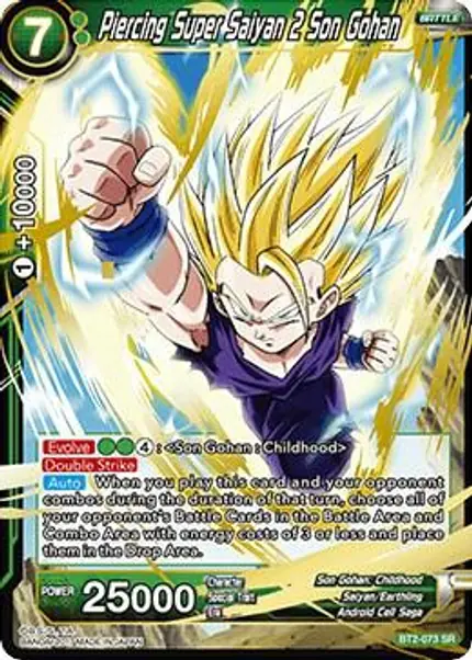 Piercing Super Saiyan 2 Son Gohan