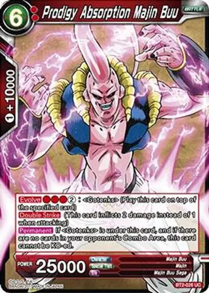 Prodigy Absorption Majin Buu