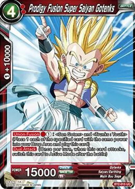 Prodigy Fusion Super Saiyan Gotenks