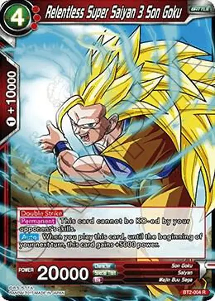 Relentless Super Saiyan 3 Son Goku (Demo Deck Non-Foil)