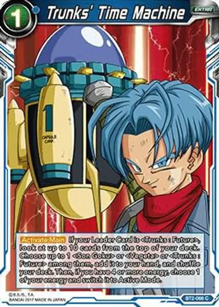 Trunks' Time Machine
