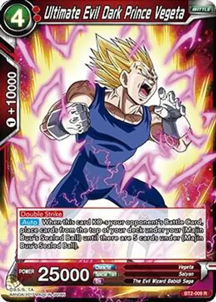 Ultimate Evil Dark Prince Vegeta