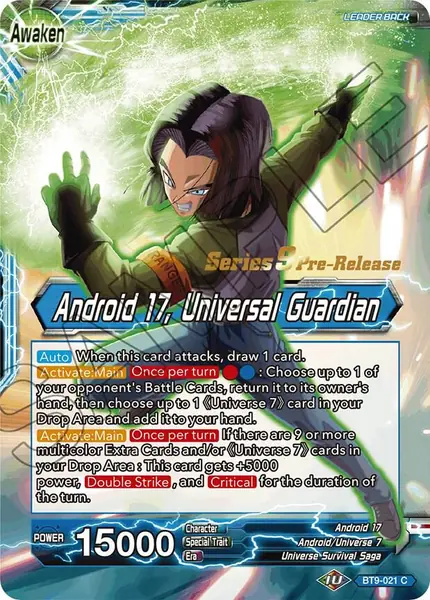 Android 17 // Android 17, Universal Guardian