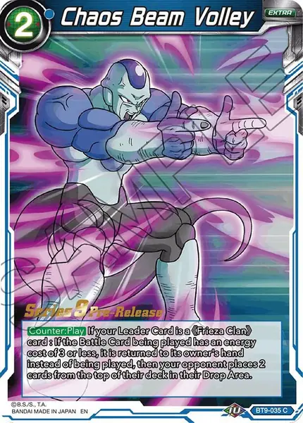 Chaos Beam Volley