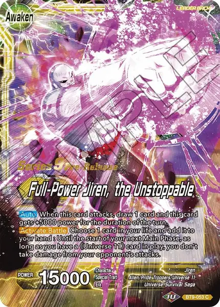 Jiren // Full-Power Jiren, the Unstoppable