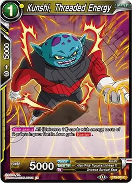 Kunshi, Threaded Energy