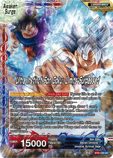 Son Goku // Ultra Instinct Son Goku, Limits Surpassed