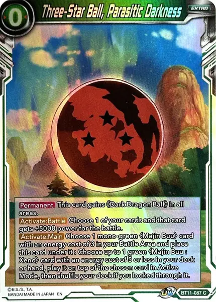 Three-Star Ball, Parasitic Darkness