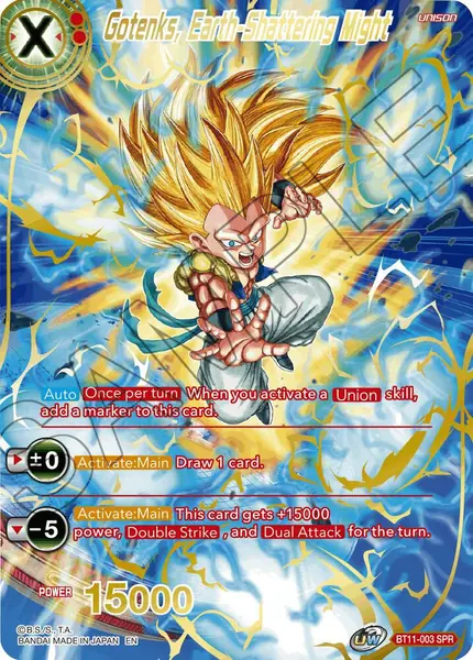 Gotenks, Earth-Shattering Might (SPR)