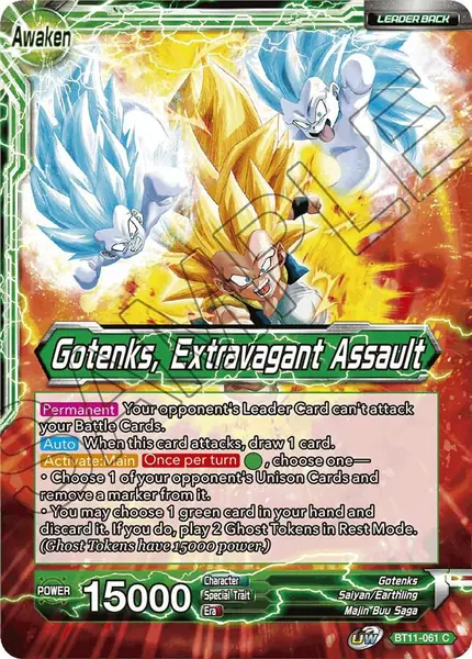 Gotenks // Gotenks, Extravagant Assault