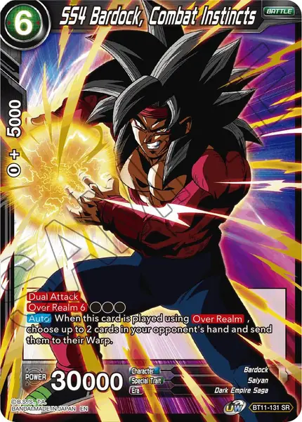 SS4 Bardock, Combat Instincts