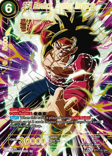 SS4 Bardock, Combat Instincts (SPR)