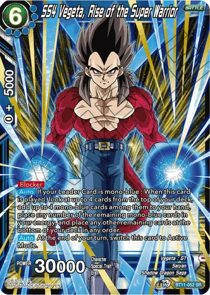SS4 Vegeta, Rise of the Super Warrior