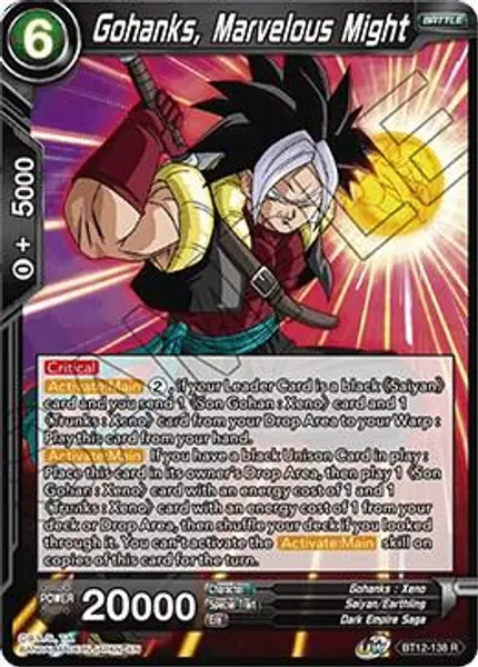 Gohanks, Marvelous Might