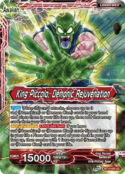 King Piccolo // King Piccolo, Demonic Rejuvenation