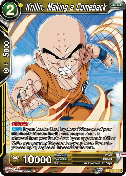Krillin, Making a Comeback