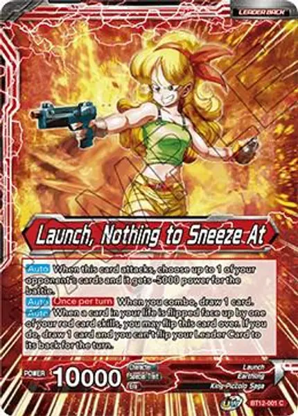 Launch // Launch, Nothing to Sneeze At