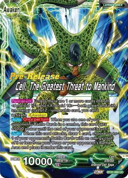 Cell // Cell, The Greatest Threat to Mankind